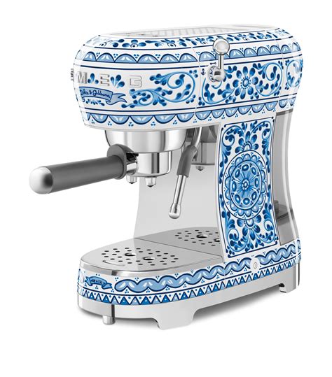 dolce gabbana smeg coffee machine